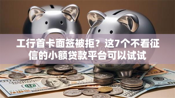 工行首卡面签被拒?这7个不看征信的小额贷款平台可以试试 工行首卡面签被拒?这7个不看征信的小额贷款平台可以试试