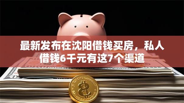 最新发布在沈阳借钱买房，私人借钱6千元有这7个渠道
