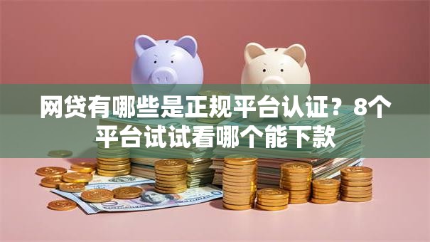 网贷有哪些是正规平台认证？8个平台试试看哪个能下款