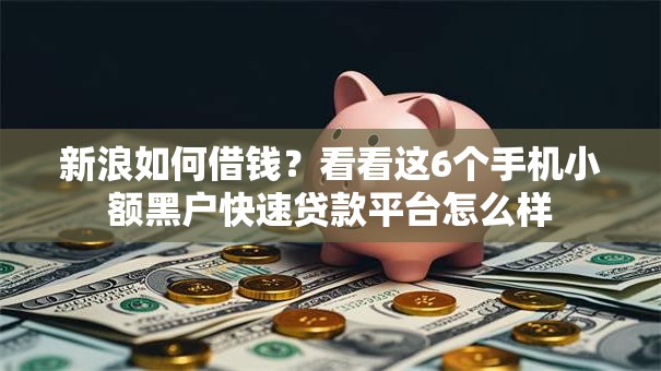 新浪如何借钱?看看这6个手机小额黑户快速贷款平台怎么样 新浪如何借钱?看看这6个手机小额黑户快速贷款平台怎么样