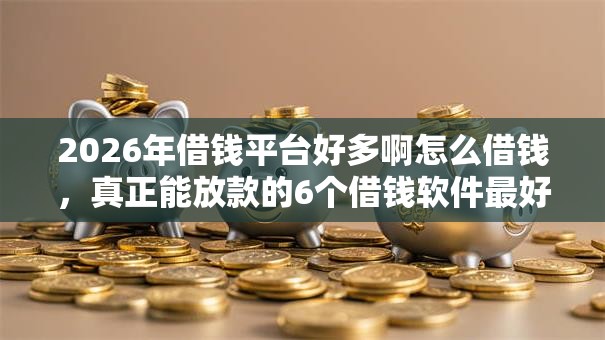2026年借钱平台好多啊怎么借钱，真正能放款的6个借钱软件最好借到钱不用征信的推荐