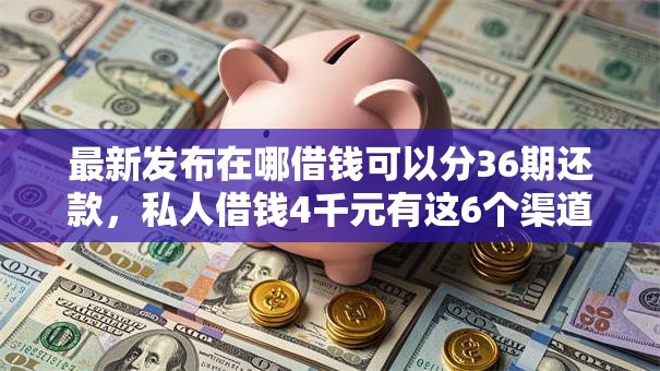 最新发布在哪借钱可以分36期还款，私人借钱4千元有这6个渠道
