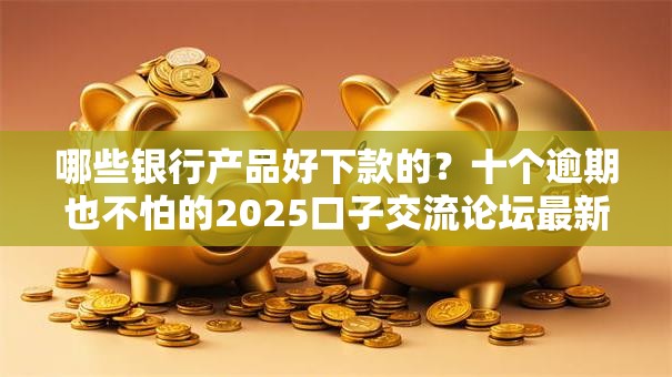 哪些银行产品好下款的？十个逾期也不怕的2025口子交流论坛最新