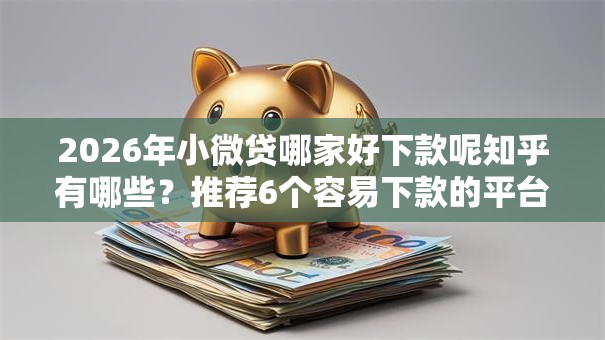 2026年小微贷哪家好下款呢知乎有哪些?推荐6个容易下款的平台 2026年小微贷哪家好下款呢知乎有哪些?推荐6个容易下款的平台