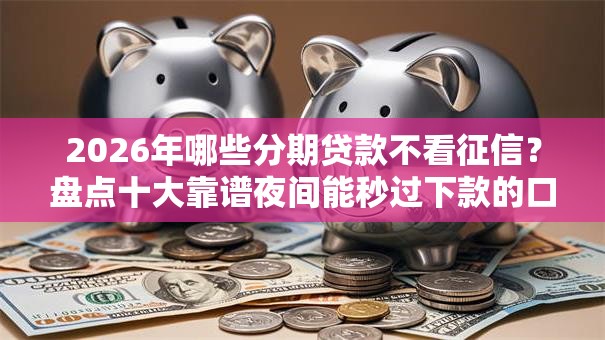 2026年哪些分期贷款不看征信?盘点十大靠谱夜间能秒过下款的口子 2026年哪些分期贷款不看征信?盘点十大靠谱夜间能秒过下款的口子