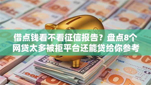 借点钱看不看征信报告？盘点8个网贷太多被拒平台还能贷给你参考