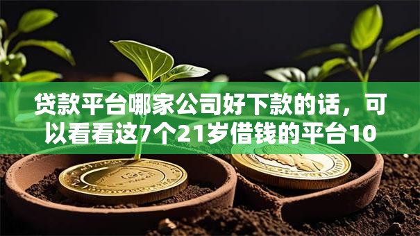贷款平台哪家公司好下款的话，可以看看这7个21岁借钱的平台100%能借到