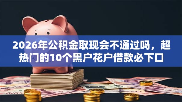 2026年公积金取现会不通过吗,超热门的10个黑户花户借款必下口子2025推荐 2026年公积金取现会不通过吗,超热门的10个黑户花户借款必下口子2025推荐