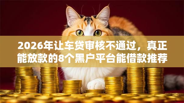 2026年让车贷审核不通过，真正能放款的8个黑户平台能借款推荐