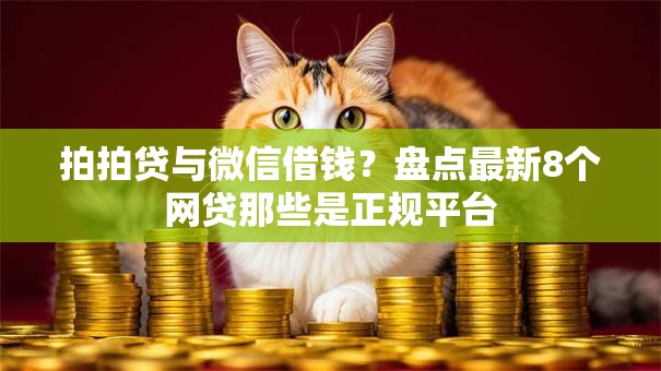 拍拍贷与微信借钱？盘点最新8个网贷那些是正规平台