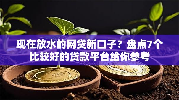 现在放水的网贷新口子?盘点7个比较好的贷款平台给你参考 现在放水的网贷新口子?盘点7个比较好的贷款平台给你参考