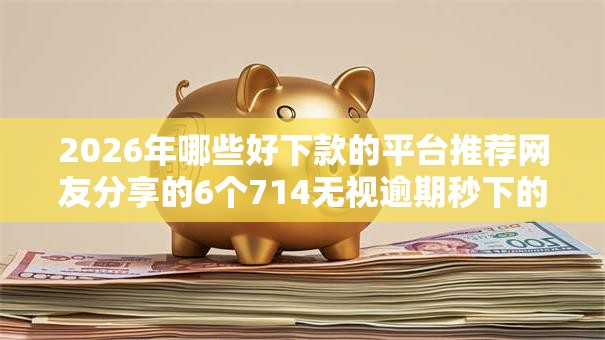 2026年哪些好下款的平台推荐网友分享的6个714无视逾期秒下的软件我觉得不错! 2026年哪些好下款的平台推荐网友分享的6个714无视逾期秒下的软件我觉得不错!