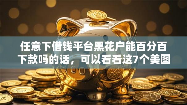 任意下借钱平台黑花户能百分百下款吗的话，可以看看这7个美图e钱包一样的平台