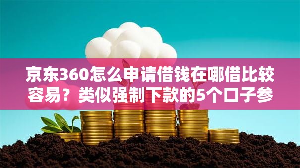 京东360怎么申请借钱在哪借比较容易？类似强制下款的5个口子参考