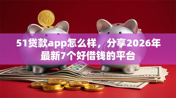 51贷款app怎么样，分享2026年最新7个好借钱的平台