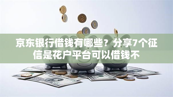 京东银行借钱有哪些？分享7个征信是花户平台可以借钱不