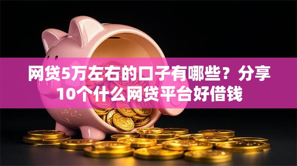 网贷5万左右的口子有哪些?分享10个什么网贷平台好借钱 网贷5万左右的口子有哪些?分享10个什么网贷平台好借钱