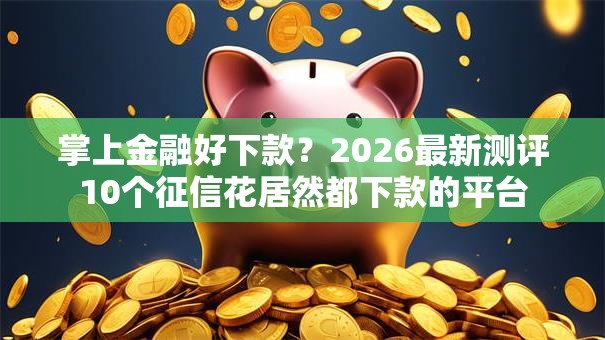 掌上金融好下款？2026最新测评10个征信花居然都下款的平台