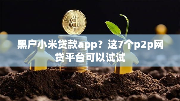 黑户小米贷款app？这7个p2p网贷平台可以试试