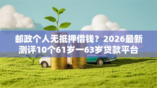 邮政个人无抵押借钱？2026最新测评10个61岁一63岁贷款平台
