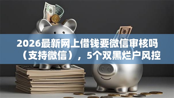2026最新网上借钱要微信审核吗（支持微信），5个双黑烂户风控能下款5000口子无私分享