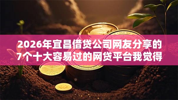 2026年宜昌借贷公司网友分享的7个十大容易过的网贷平台我觉得不错！