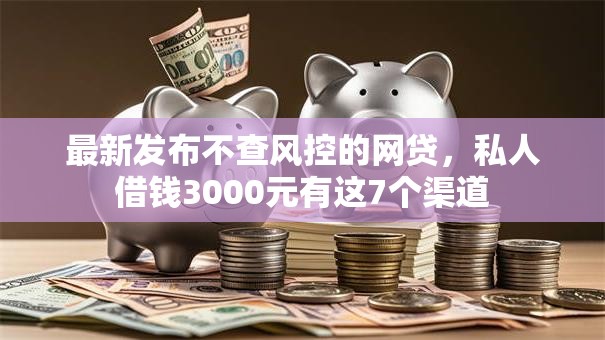 最新发布不查风控的网贷，私人借钱3000元有这7个渠道