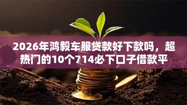2026年鸿毅车服贷款好下款吗，超热门的10个714必下口子借款平台推荐
