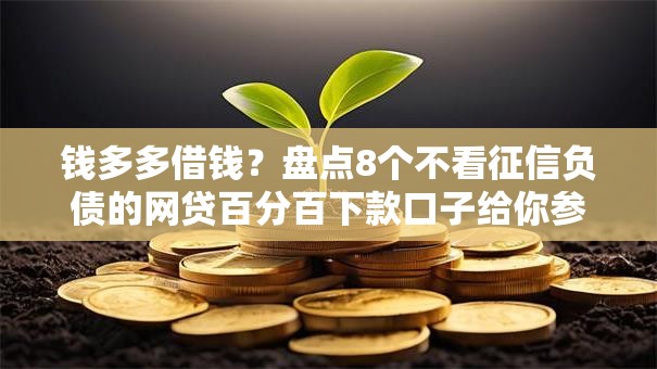 钱多多借钱？盘点8个不看征信负债的网贷百分百下款口子给你参考