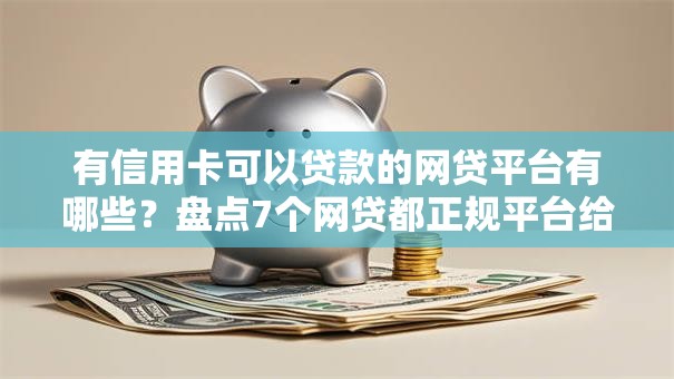 有信用卡可以贷款的网贷平台有哪些？盘点7个网贷都正规平台给你参考