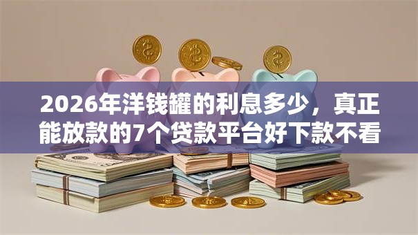 2026年洋钱罐的利息多少，真正能放款的7个贷款平台好下款不看征信推荐