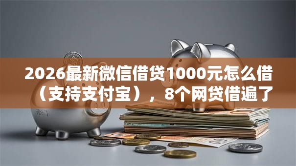 2026最新微信借贷1000元怎么借（支持支付宝），8个网贷借遍了都拒绝去借款平台借钱无私分享
