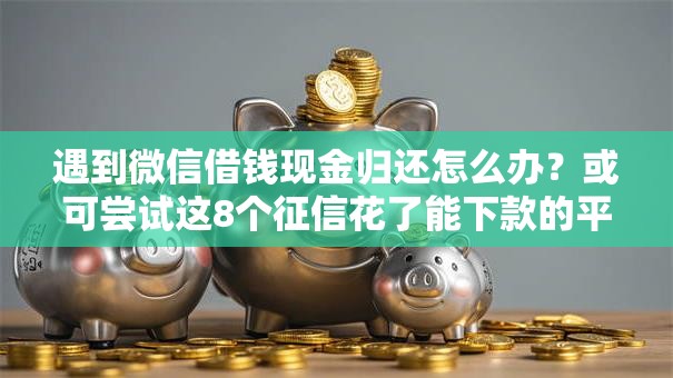 遇到微信借钱现金归还怎么办？或可尝试这8个征信花了能下款的平台