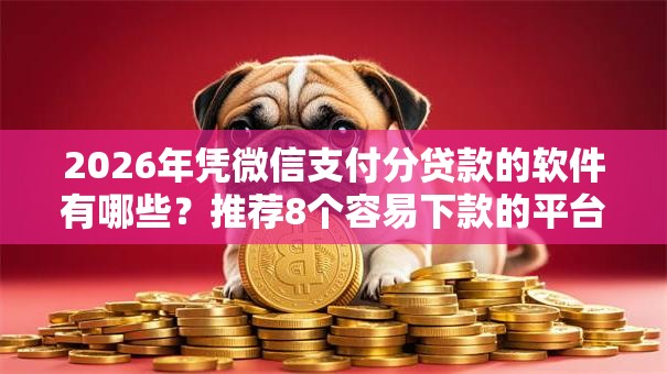 2026年凭微信支付分贷款的软件有哪些？推荐8个容易下款的平台