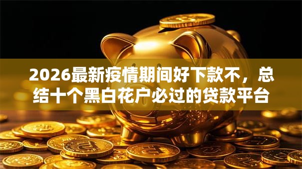 2026最新疫情期间好下款不，总结十个黑白花户必过的贷款平台！