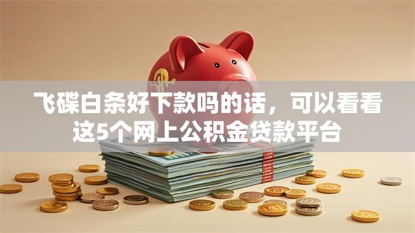 飞碟白条好下款吗的话，可以看看这5个网上公积金贷款平台