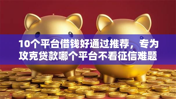 10个平台借钱好通过推荐，专为攻克贷款哪个平台不看征信难题