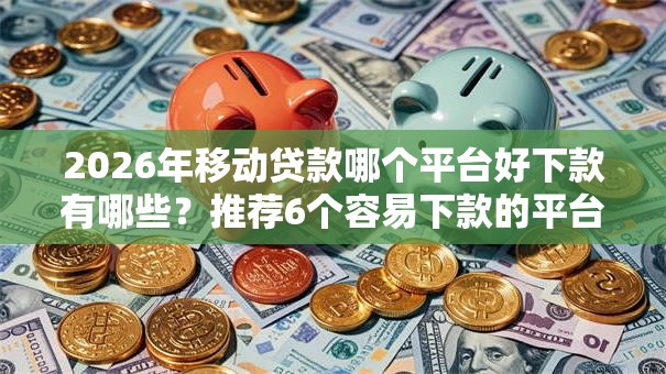 2026年移动贷款哪个平台好下款有哪些?推荐6个容易下款的平台 2026年移动贷款哪个平台好下款有哪些?推荐6个容易下款的平台