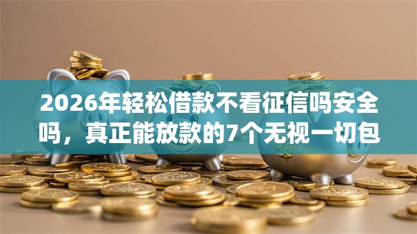 2026年轻松借款不看征信吗安全吗,真正能放款的7个无视一切包下款5000秒下款的app推荐 2026年轻松借款不看征信吗安全吗,真正能放款的7个无视一切包下款5000秒下款的app推荐