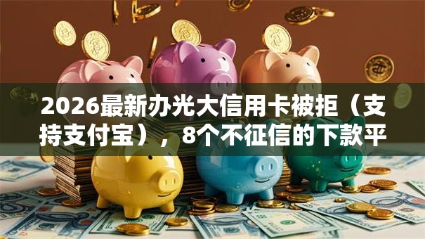 2026最新办光大信用卡被拒（支持支付宝），8个不征信的下款平台看无私分享