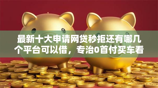 最新十大申请网贷秒拒还有哪几个平台可以借，专治0首付买车看不看征信