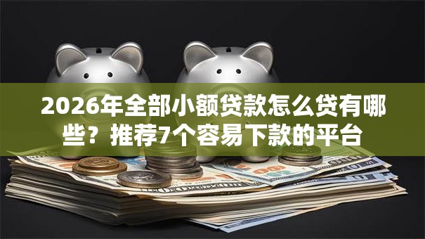 2026年全部小额贷款怎么贷有哪些？推荐7个容易下款的平台