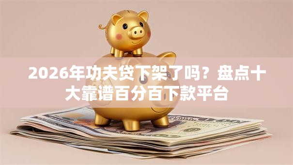 2026年功夫贷下架了吗？盘点十大靠谱百分百下款平台