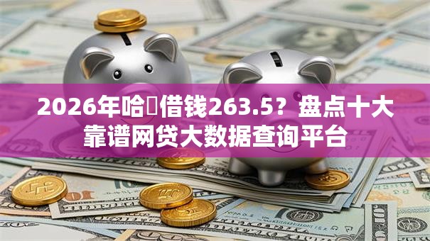 2026年哈啰借钱263.5？盘点十大靠谱网贷大数据查询平台