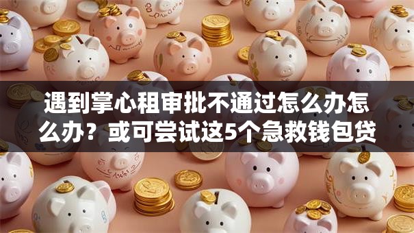 遇到掌心租审批不通过怎么办怎么办?或可尝试这5个急救钱包贷款软件黑户好下款 遇到掌心租审批不通过怎么办怎么办?或可尝试这5个急救钱包贷款软件黑户好下款