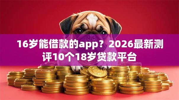 16岁能借款的app？2026最新测评10个18岁贷款平台