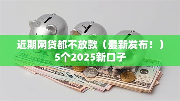 近期网贷都不放款（最新发布！）5个2025新口子