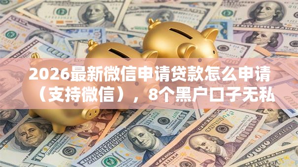 2026最新微信申请贷款怎么申请(支持微信),8个黑户口子无私分享 2026最新微信申请贷款怎么申请(支持微信),8个黑户口子无私分享