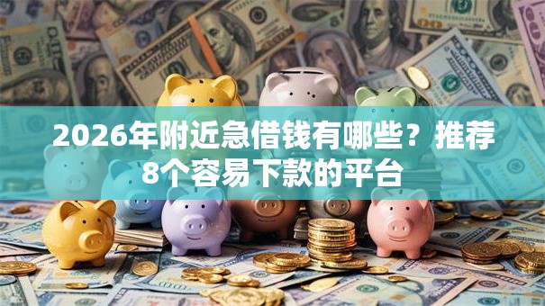 2026年附近急借钱有哪些？推荐8个容易下款的平台