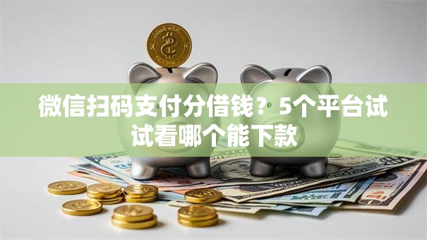 微信扫码支付分借钱？5个平台试试看哪个能下款